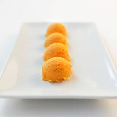 Wortel met tijm als fingerfood